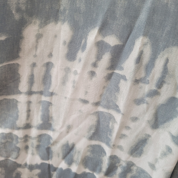 JAPNA Light Blue Tie-Dye Wide Ruffle Leg Jumpsuit - Picture 13 of 13